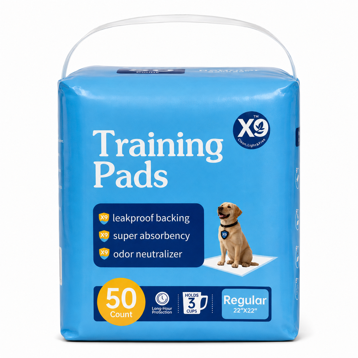 Disposable Dog Training Pads 22x22 Inches Absorbent Puppy Potty Pads