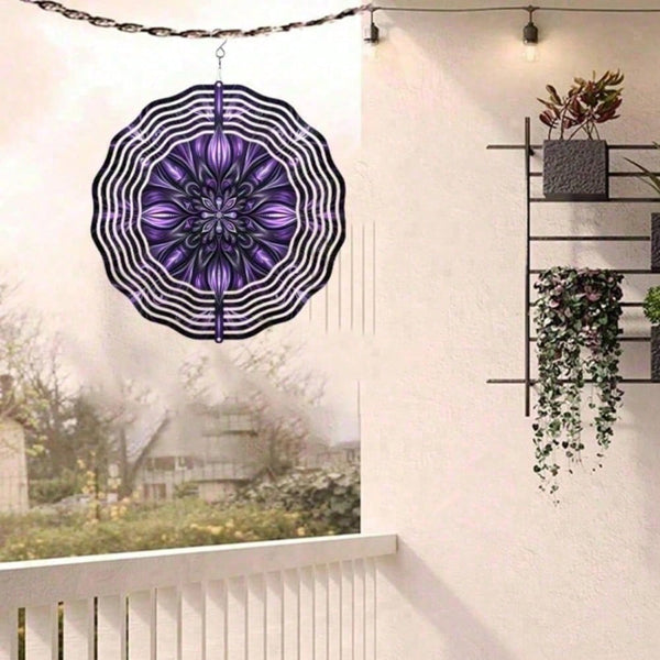 4-in-1 Solar Powered Wind Spinner for Garden & Patio Decor