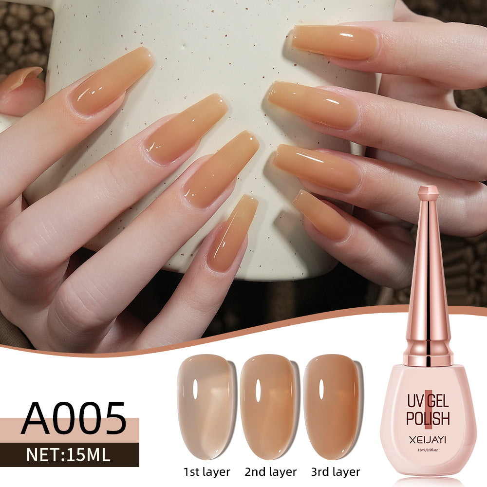 Transparent Jelly Ice Suit for Nail Art - Multiple Colors & Variants