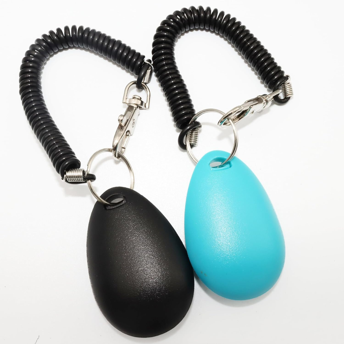 Dog Training Clicker with Wrist Strap & Keyring for Puppy & Pet Training