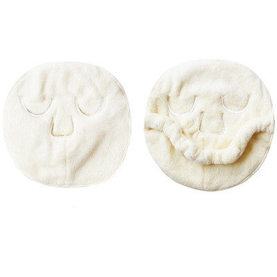 Hydrating Facial Cold Compress Towel - Skin-Friendly, Reusable, 24x24cm