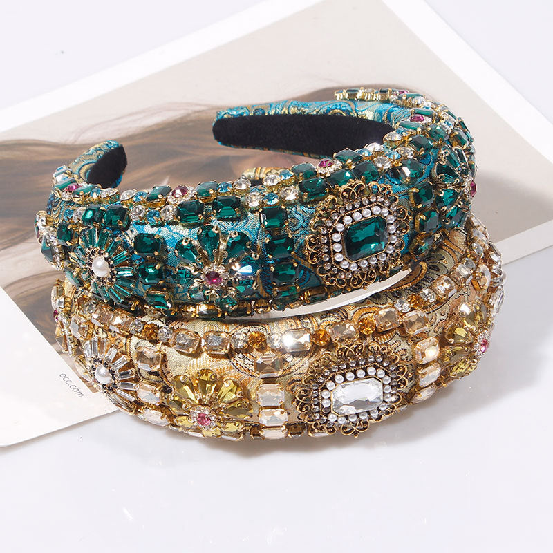 Baroque Plaid U-Shape Headband