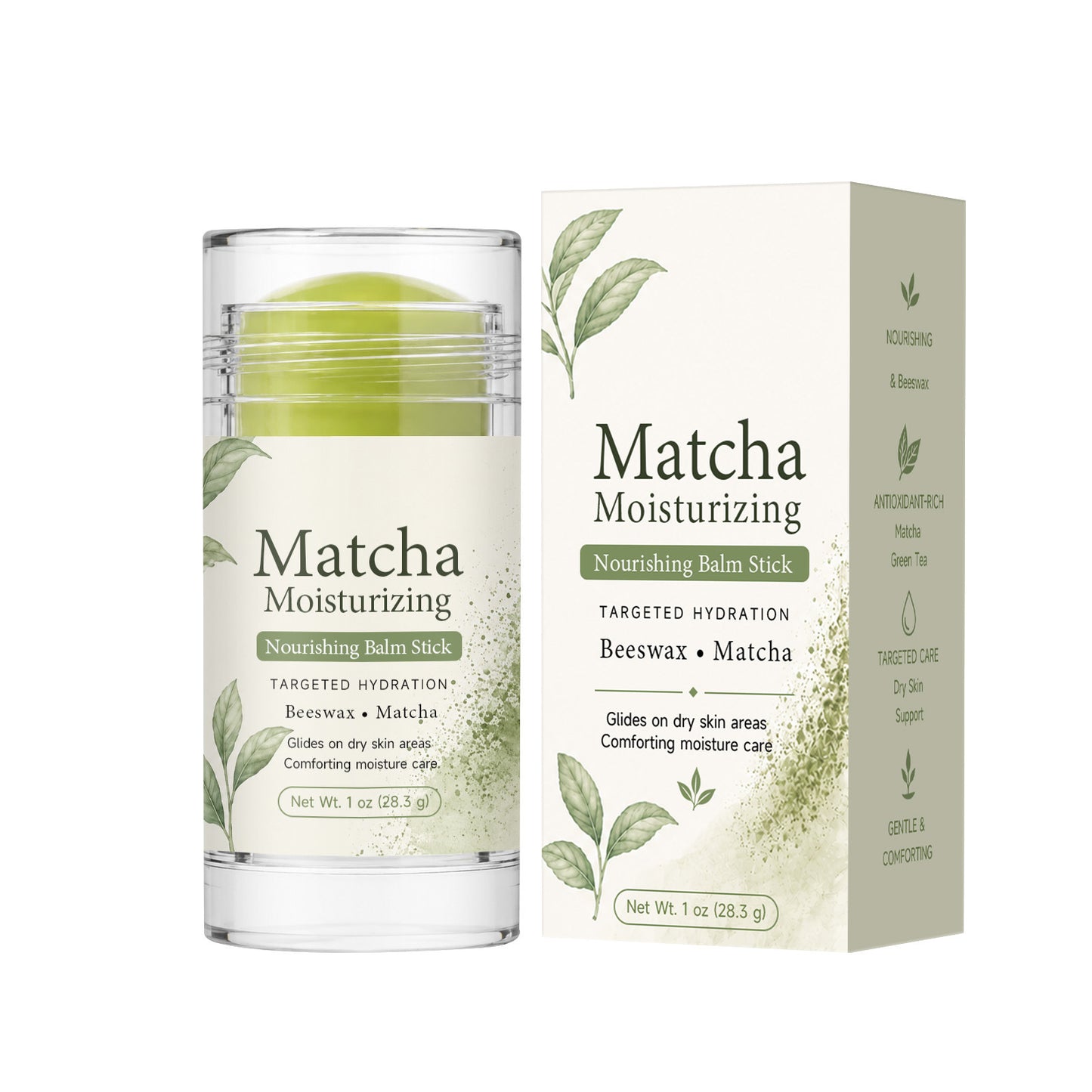 Matcha Moisturizing Skin-Softening Stick - Nourishing Face Care 28.3g