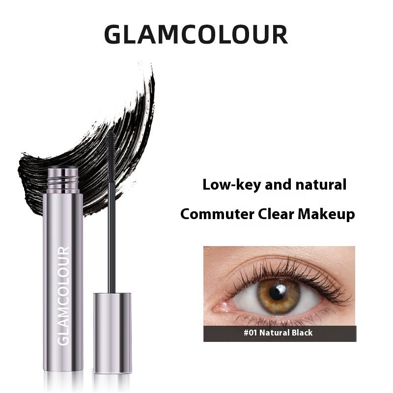 Waterproof Curling Mascara Set - Natural Black & Gentle Brown, 4G Each