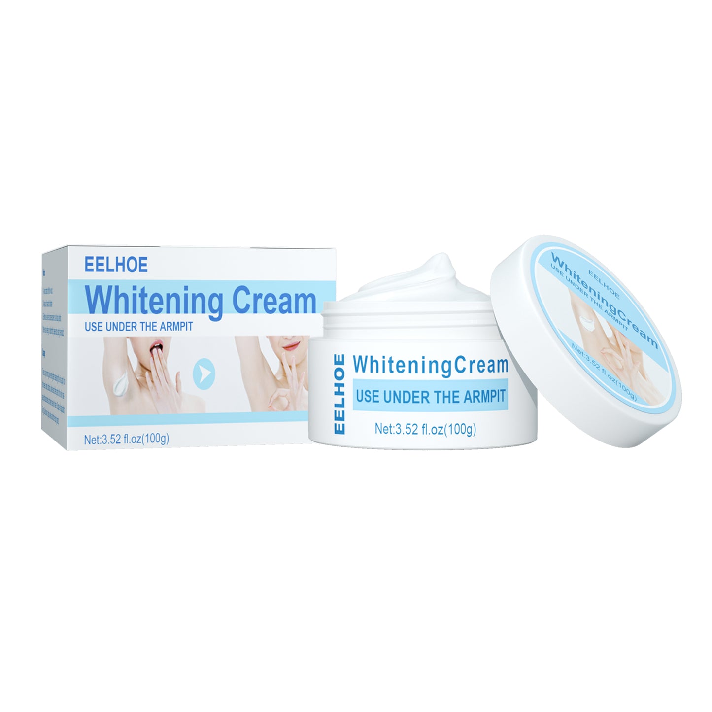 Brightening Body Cream for Underarms, Elbows and Knees - Multiple Sizes