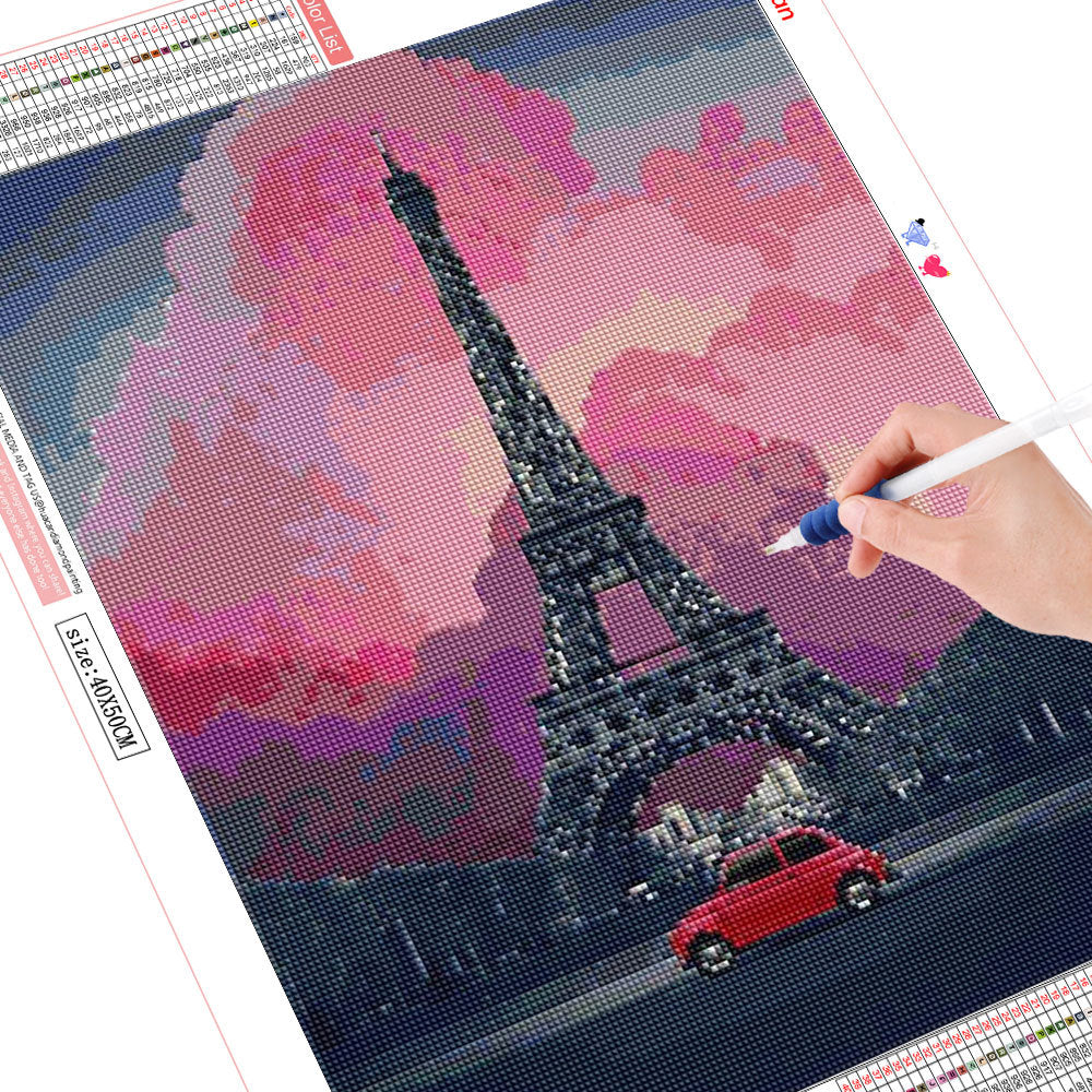 Diamond Painting Kit Full Square & Round Landscape Wall Art - DIY Mosaic