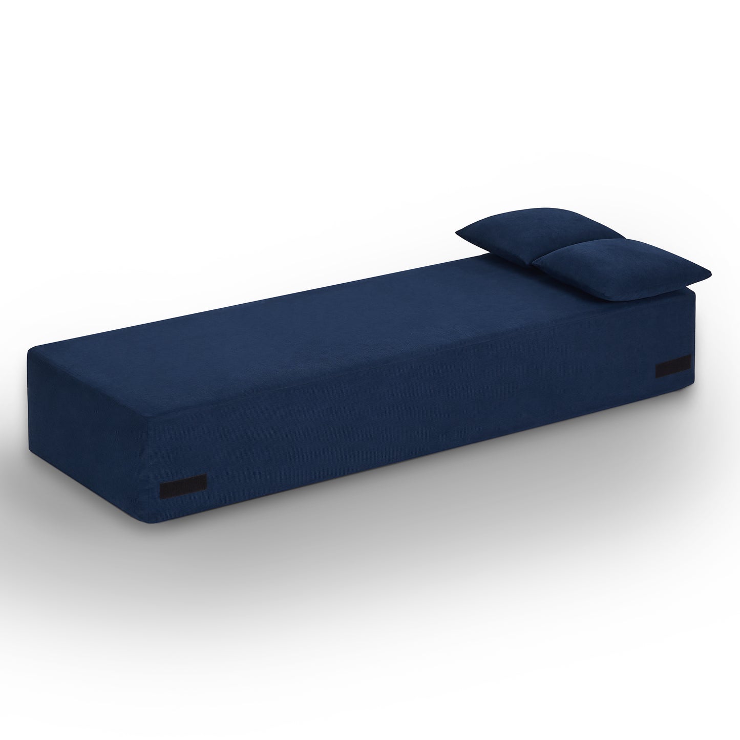 Modern 3-Seater Sofa - No Assembly, Compact Design, Blue