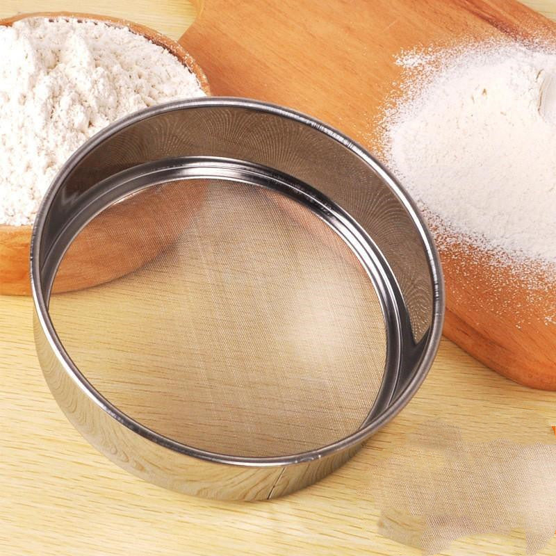 Stainless Steel Flour Filter for Kitchen Baking and Cooking