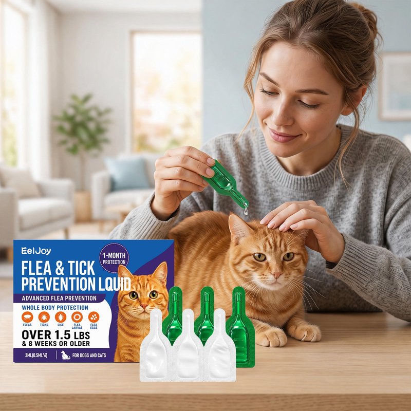 Pet Flea and Tick Cleaner Spray for Animals - 3 mL