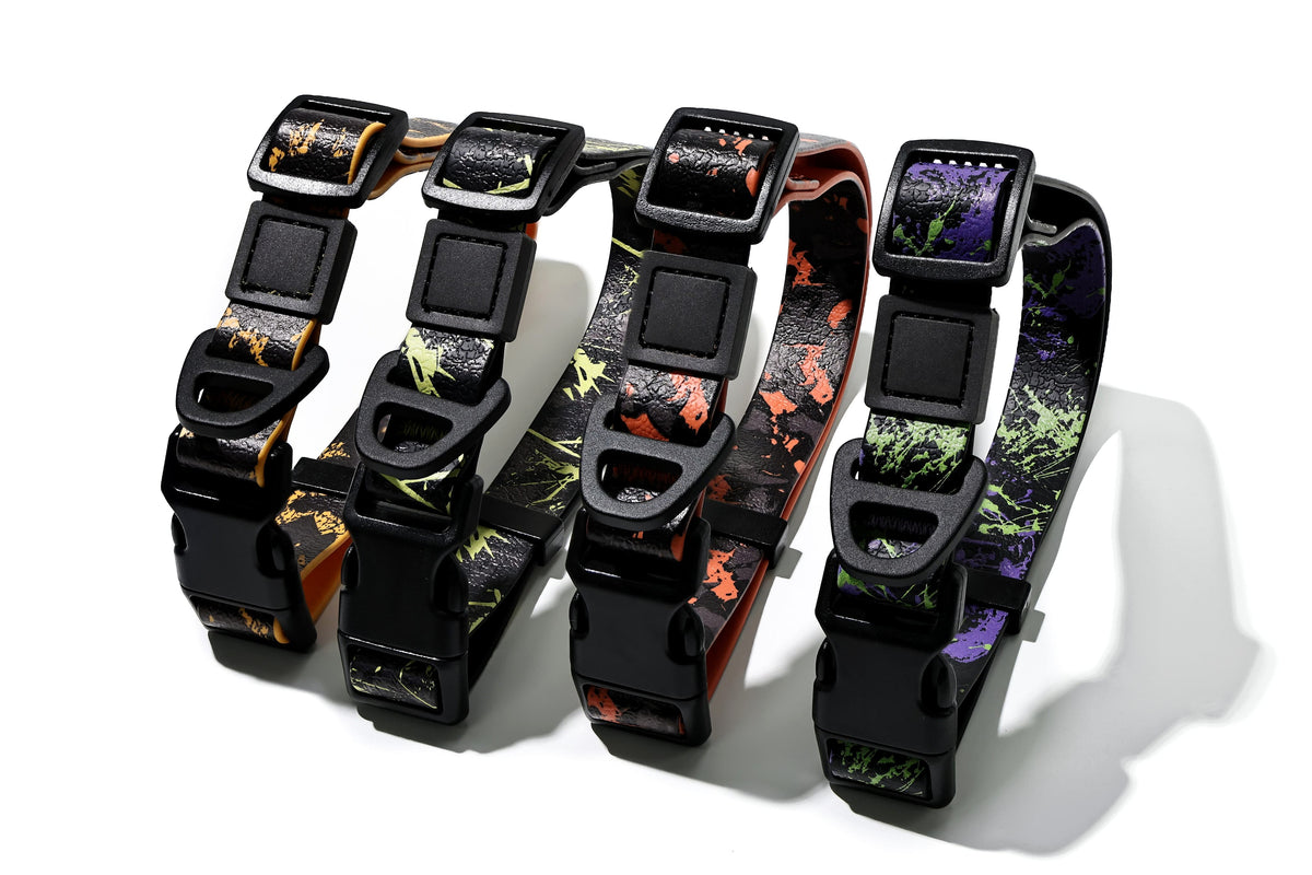 UV Printed Camouflage Embossed Pet Leash Set - Durable Outdoor Dog Accessory