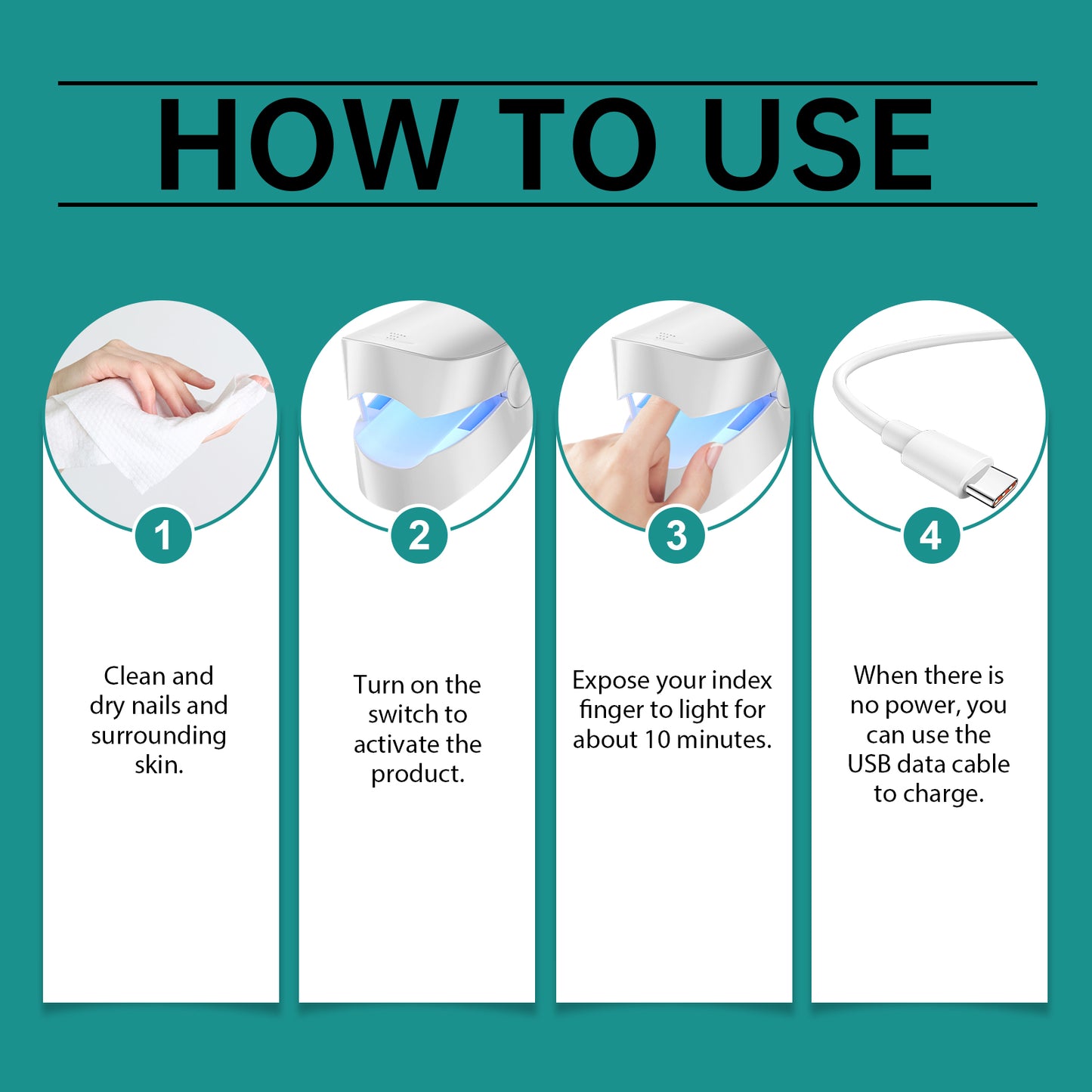 Portable Blood Sugar Management Light Therapy Device - USB Rechargeable