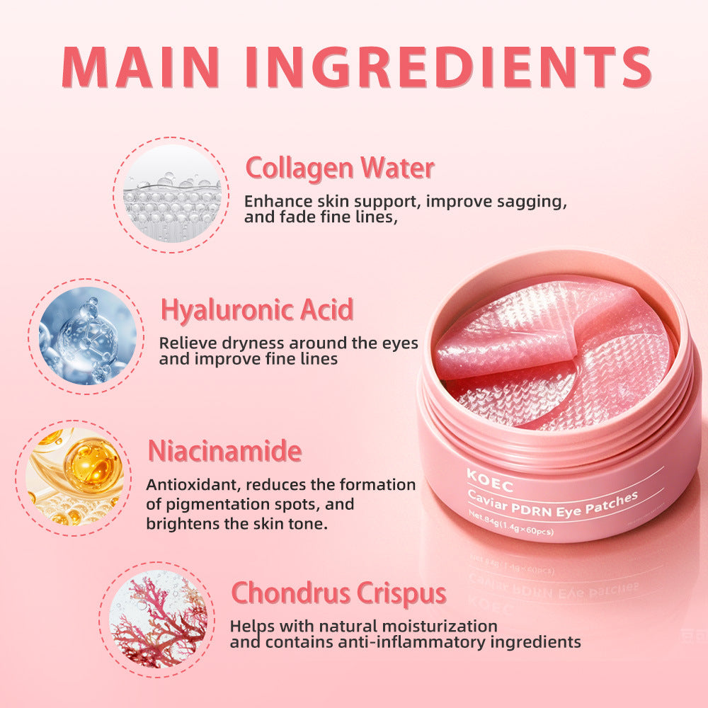 Collagen Polypeptide Eye Mask Patches Set - Skin Care Under Eye Treatment
