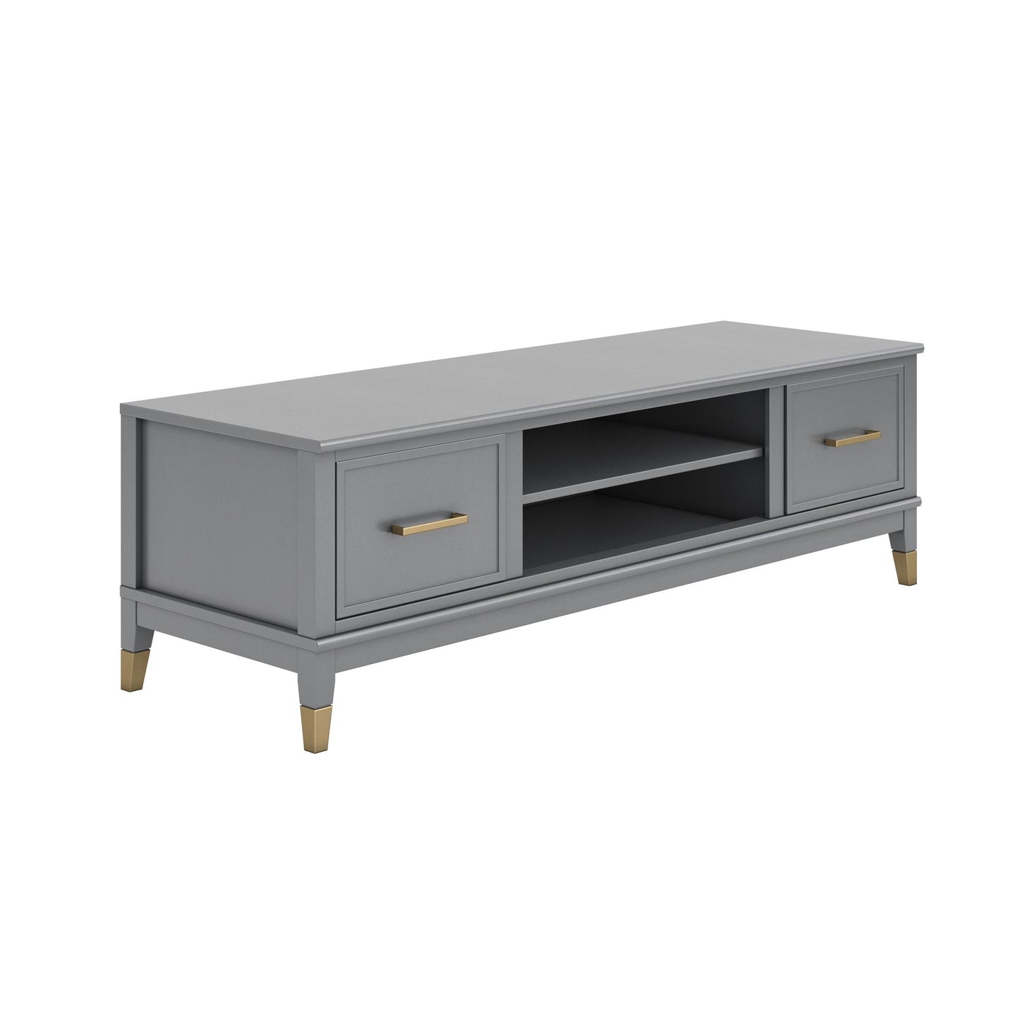 Westerleigh TV Stand for TVs Up to 65" - Dark Gray