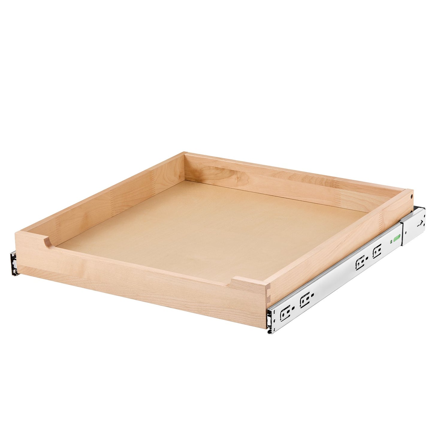 Pull Out Cabinet Organizer with Soft Close Slide-Out Shelf - Natural