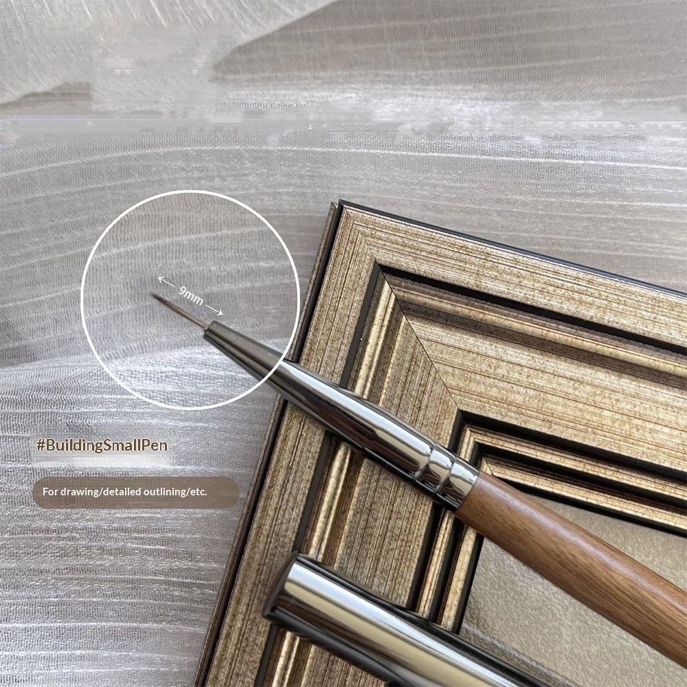 Wooden Nail Art Pen Set for Precise Nail Design and Detailing