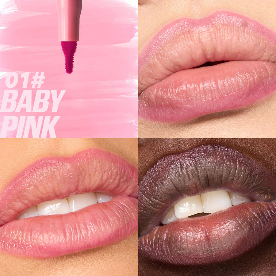 Waterproof Velvet Lip Liner - No Stain, 2ml, Multiple Colors