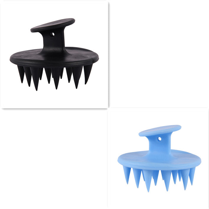 Silicone Shampoo Brush Massage Hair Scalp Cleaner Hair Care Tool