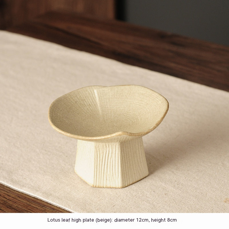 Vintage Ceramic Snack Tray for Kitchen Storage & Serving
