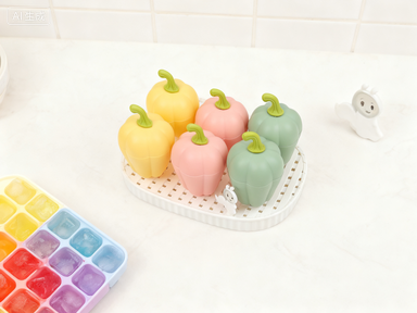 Bell Pepper Popsicle Maker with 6 Grids - Fun Kitchen Tool