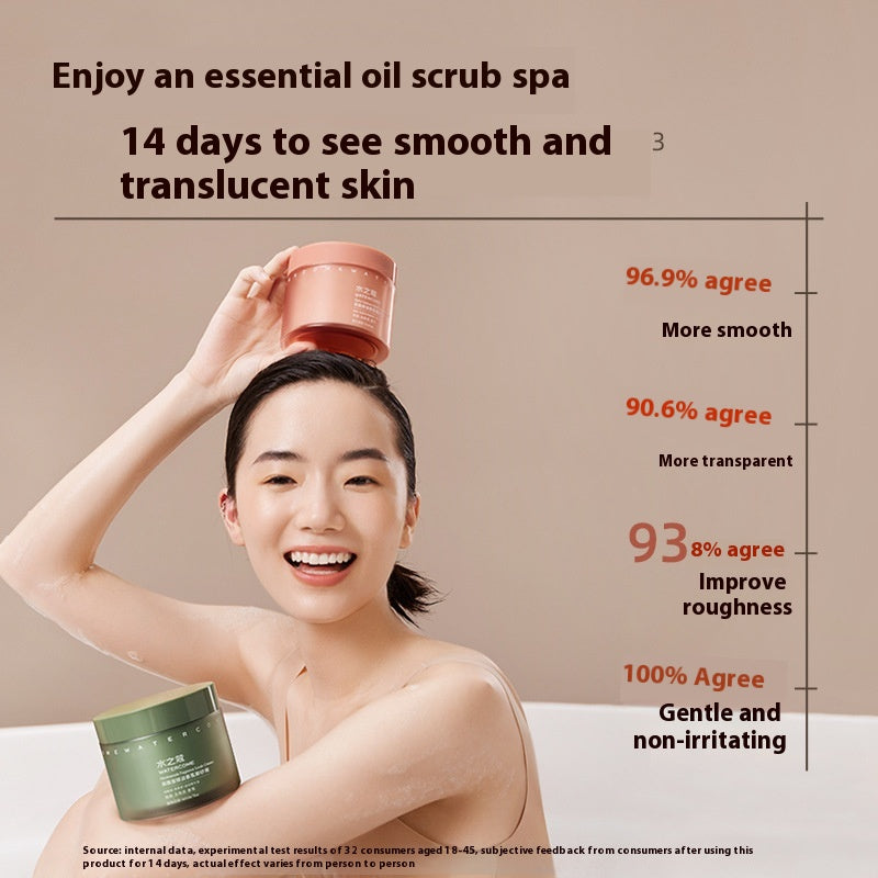 Exfoliating Body Scrub with Moisturizing Tartaric Acid for Nourishing Skin