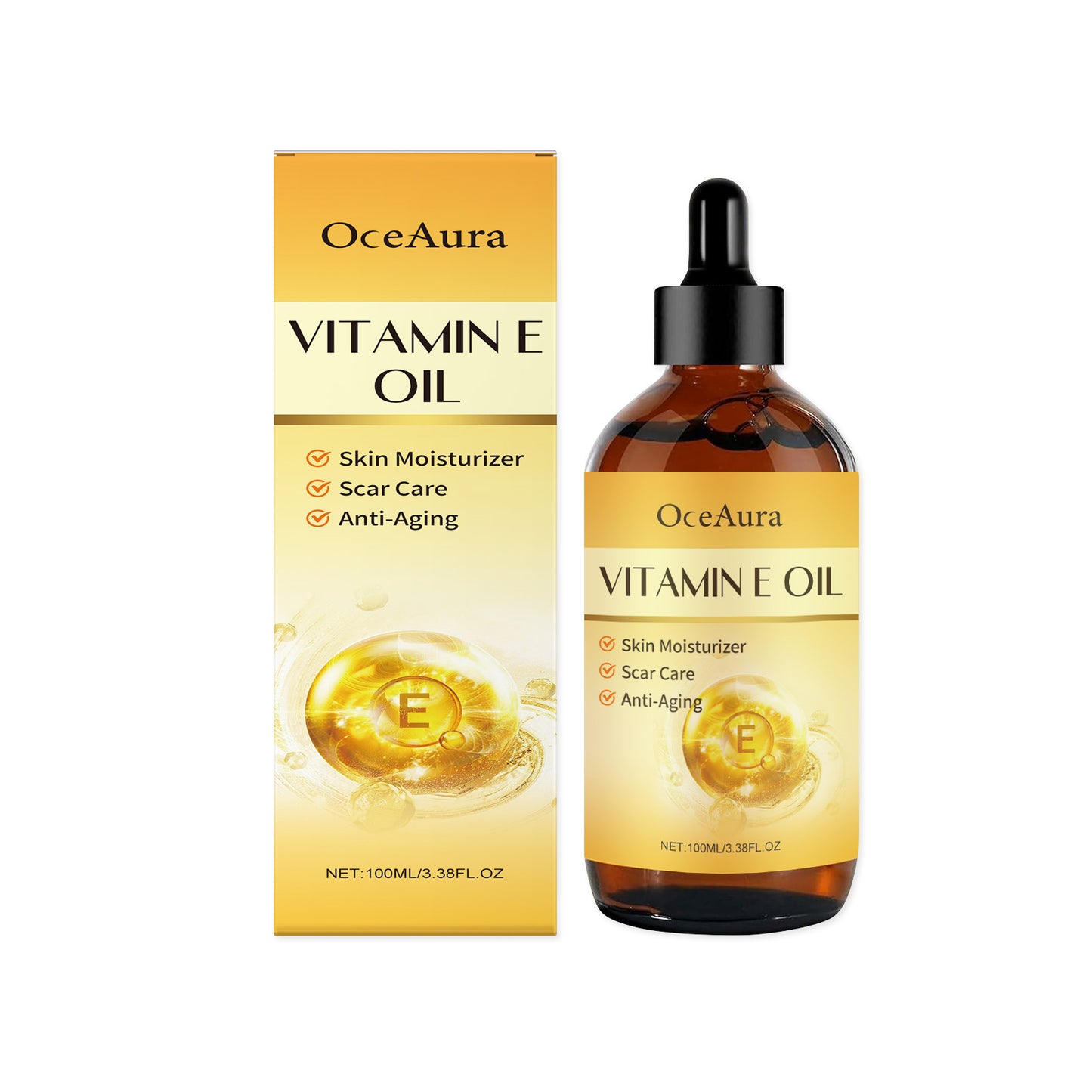 Vitamin E Multi-Purpose Nourishing Body and Hair Care Oil - 100ml