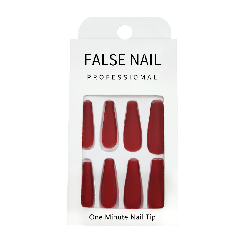 Long Nail Art Stickers and Decals Set - Multiple Colors for Elegant Nail Design
