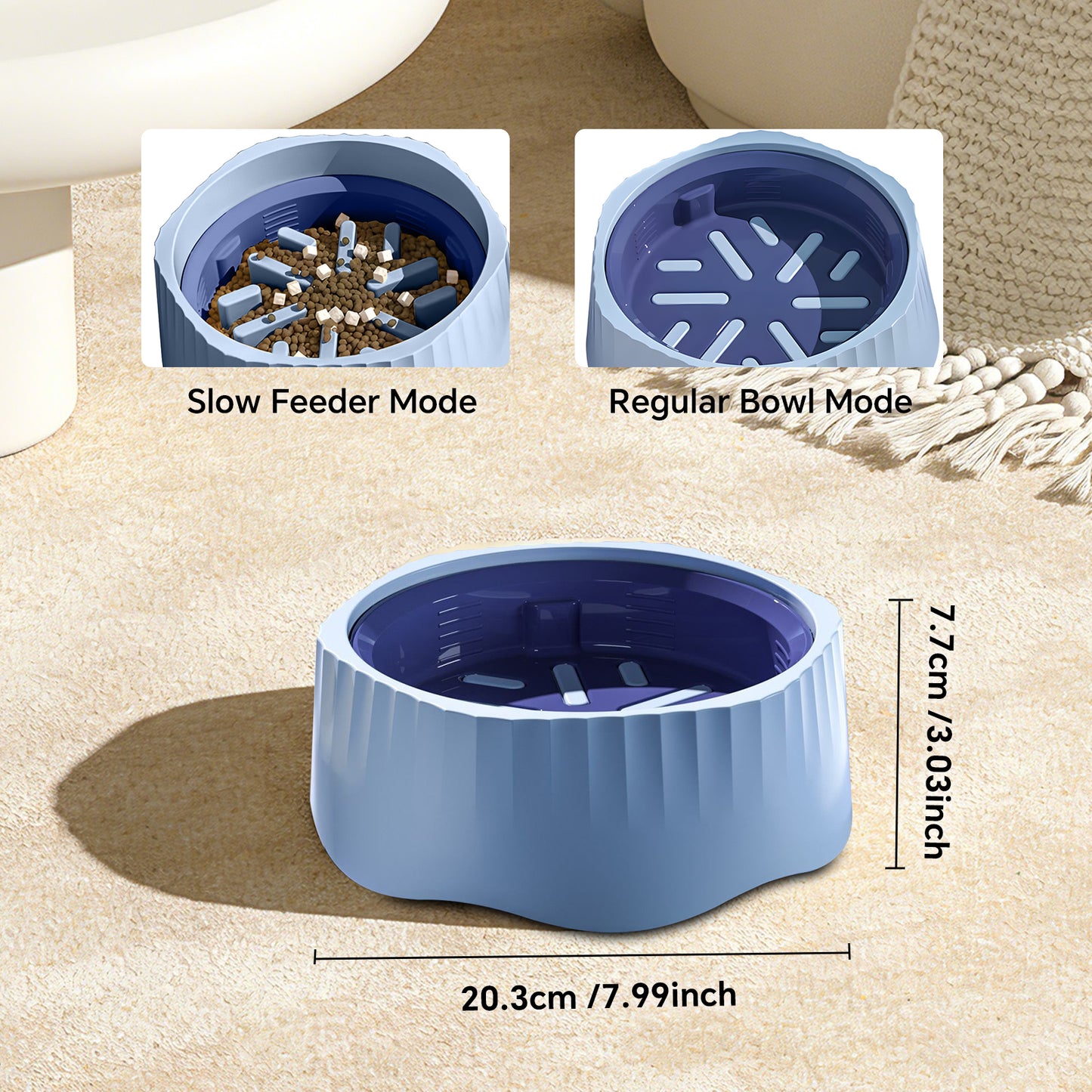 Dual-Purpose Slow-Cooking Pet Bowl - Self Pickup