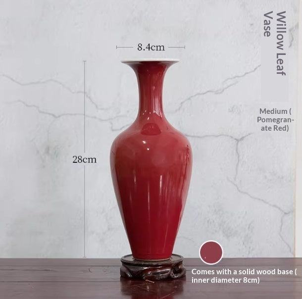 Ceramic Flower Vase for Floral Arrangements - Multiple Styles & Sizes
