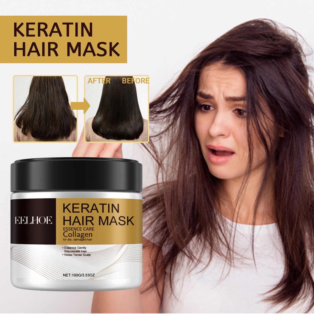 Moisturizing Hair Care Mask - 100g