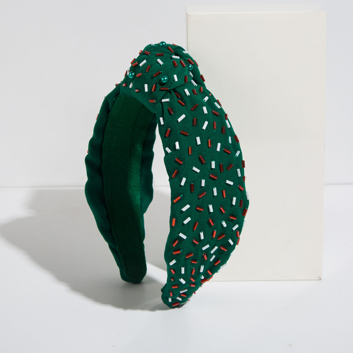 Fashion Hand-Stitched Glass Tube Headband with Temperament - Multiple Colors