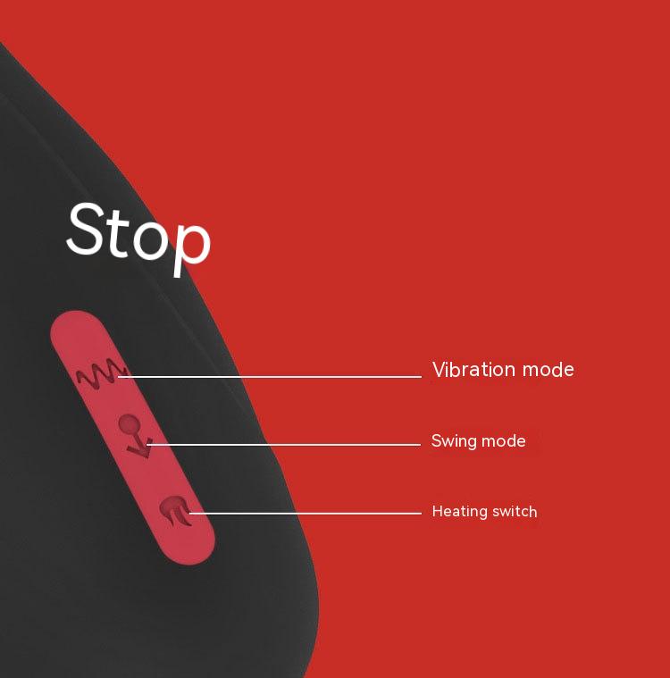Adult Vibration Heating Masturbator with Airplane Bottle Design - Silicone, Waterproof