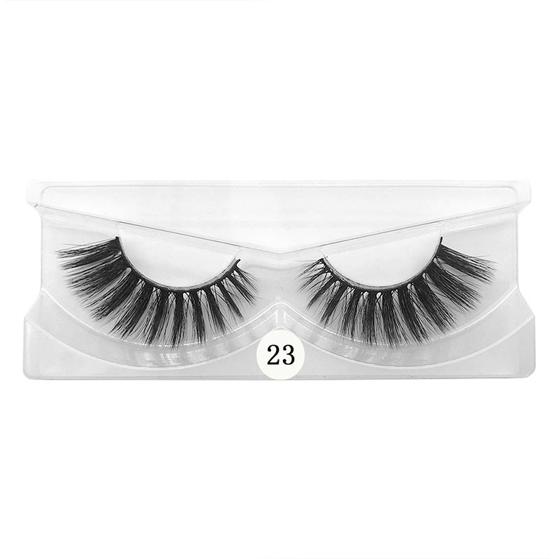 Multi-Layer 3D False Eyelashes Set Natural Volume Style - 1 Pair