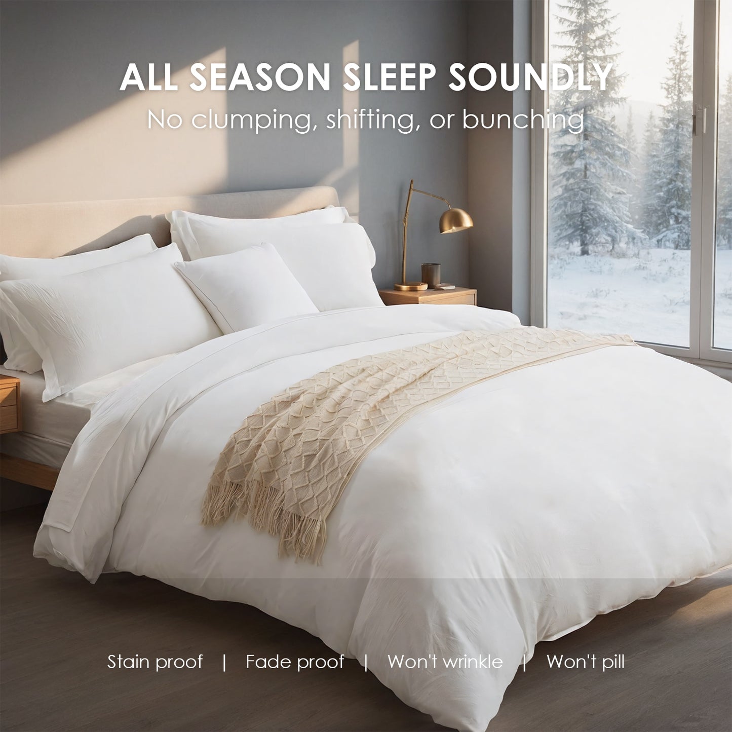 Extra Large Bohemian Duvet Cover Set - Premium Microfiber