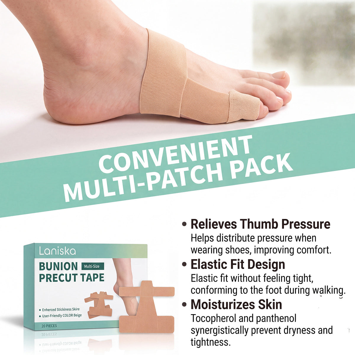 Thumb Support Patch - 20 Pieces