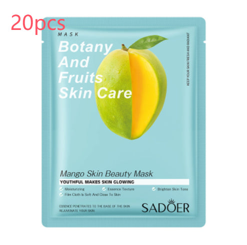 Hydrating Fruit Plant Mask - Facial Care for All Skin Types, 25g