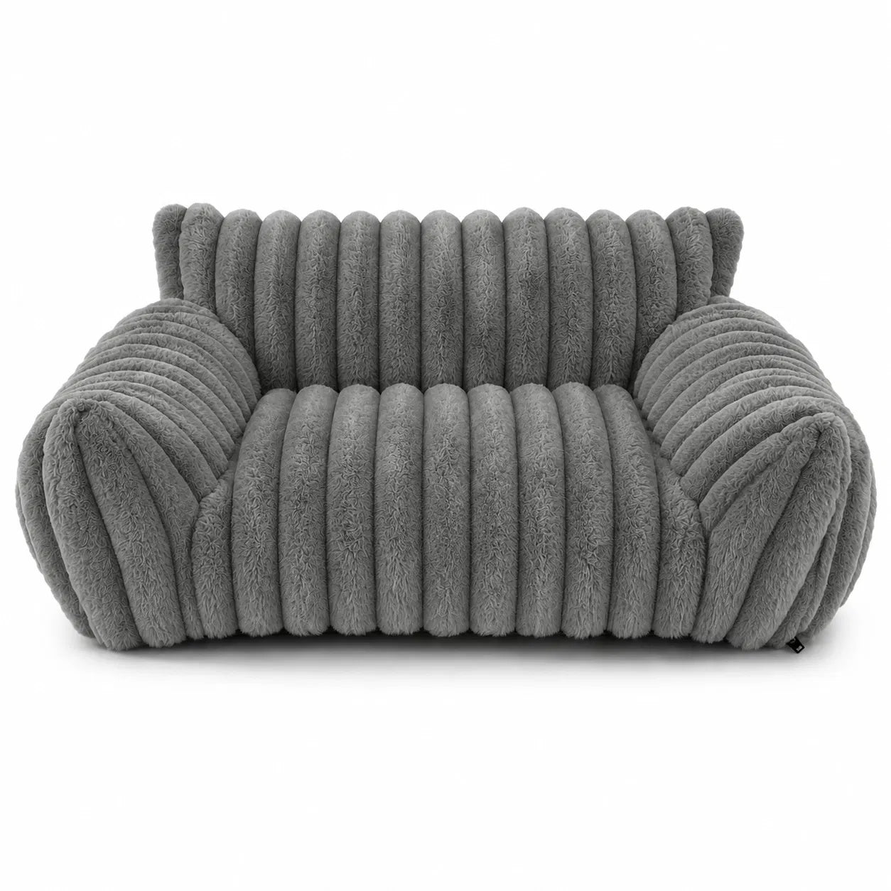 Pet Sofa Bed with Removable Washable Cover for Small Cats & Dogs - Fluffy, Supportive Couch