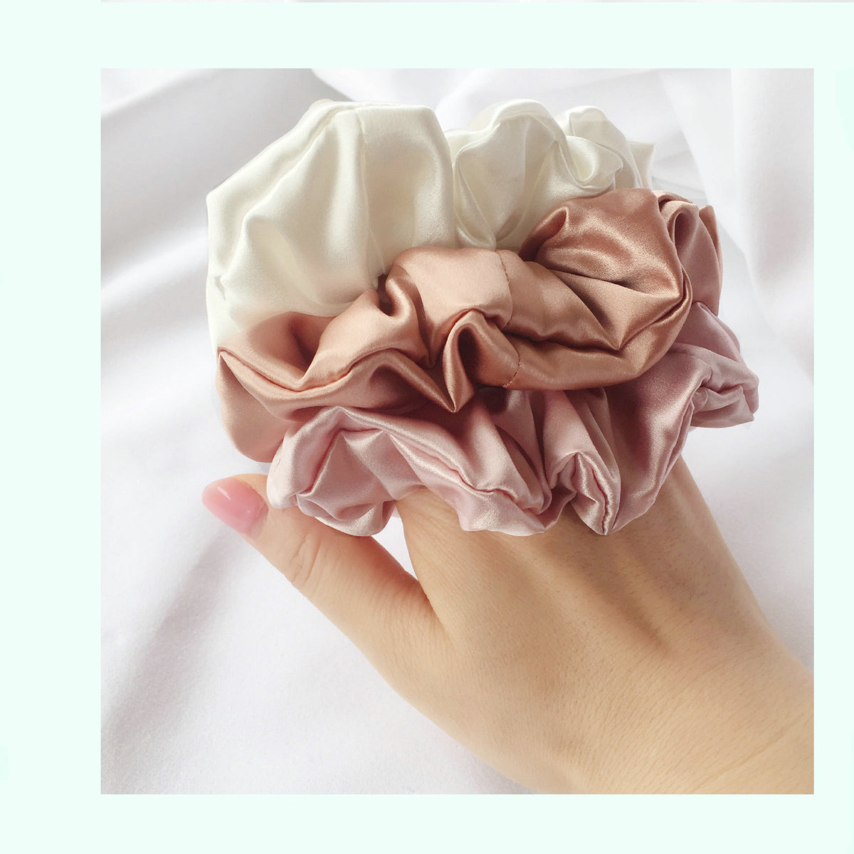 Silk Hair Loop Ring - Medium