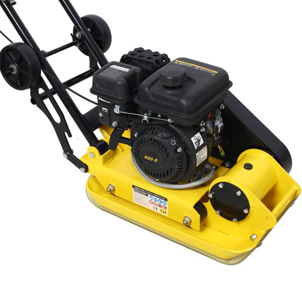 2.5HP Flatbed Concrete Compactor 79.7cc Gas Power Paver for Construction
