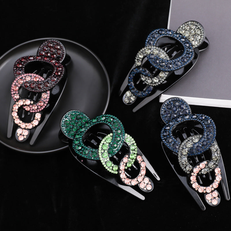 Korean Style Duckbill Clip Hairpin - Gradient Colors