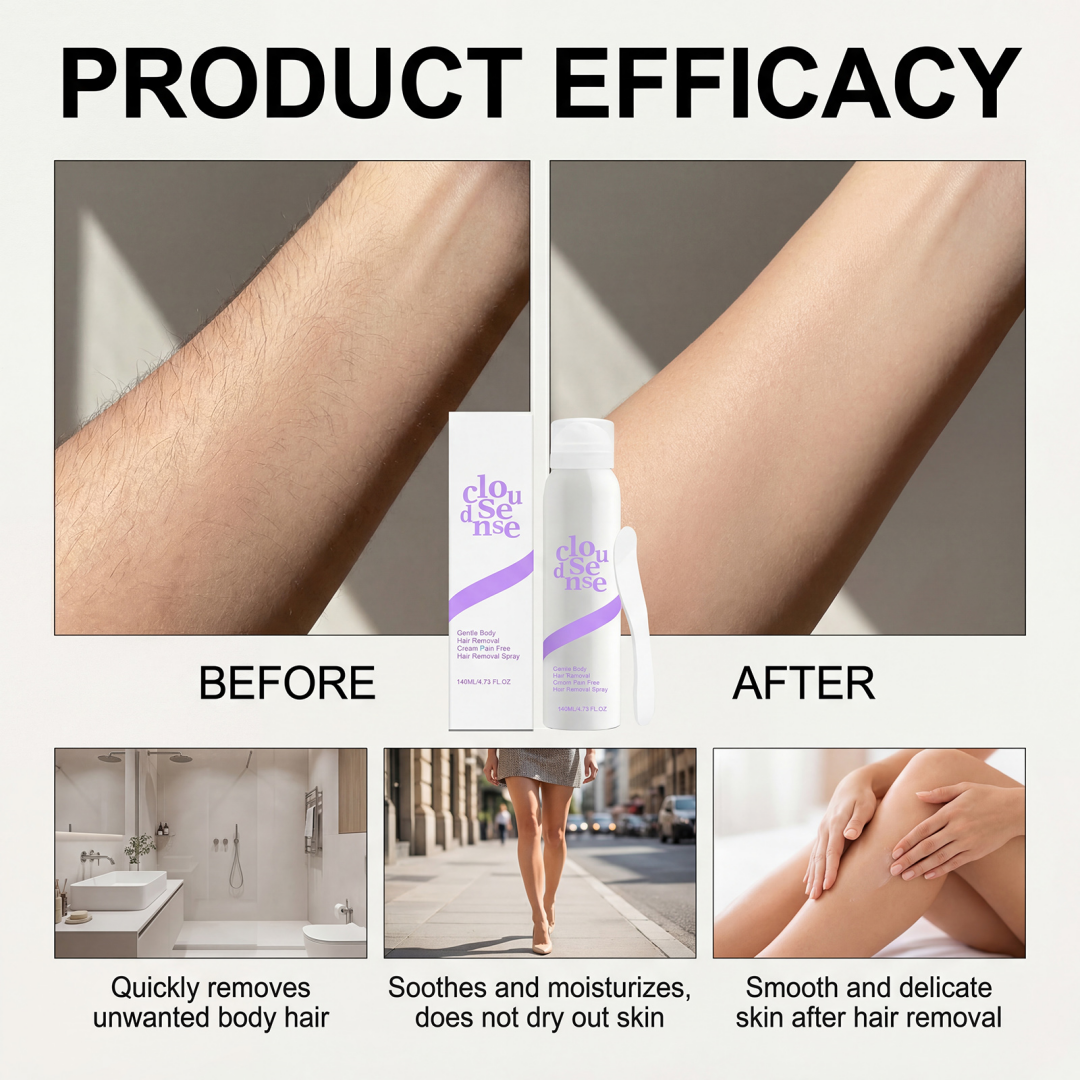 Gentle Hair Removal Spray - 140ml