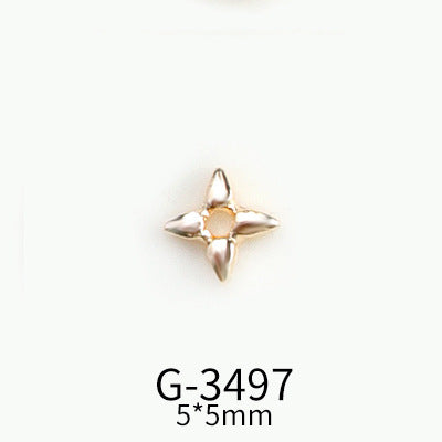 Diamond-Studded Nail Art Accessories with Zircon - Multiple Styles