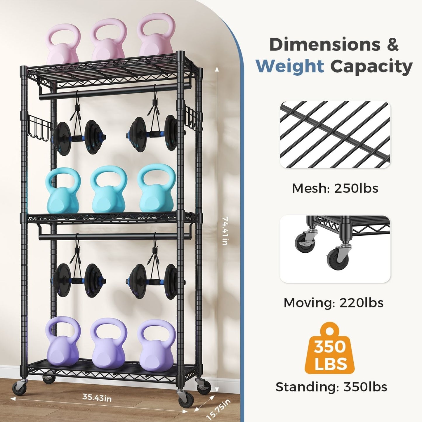 Adjustable Clothes Hanger, A Metal Movable Wall-mounted Hanger With