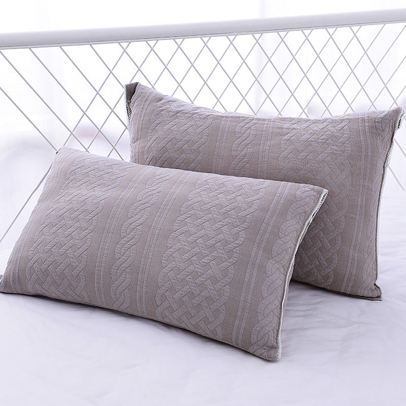 Pure Cotton Envelope Pillowcase All-Cotton Sleep Pillow Cover