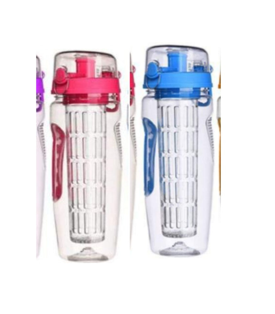 32oz Fruit Infuser Water Bottle - BPA Free, Leakproof Design