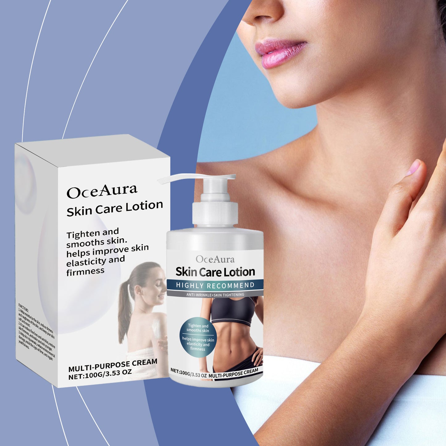 Anti-Wrinkle Moisturizing Cream with Hyaluronic Acid & Collagen