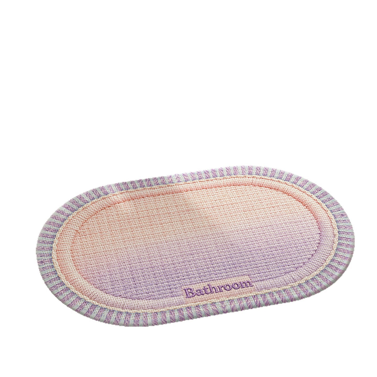 Water-Absorbent Non-Slip Bathroom Floor Mat - Stain-Resistant Home Textile