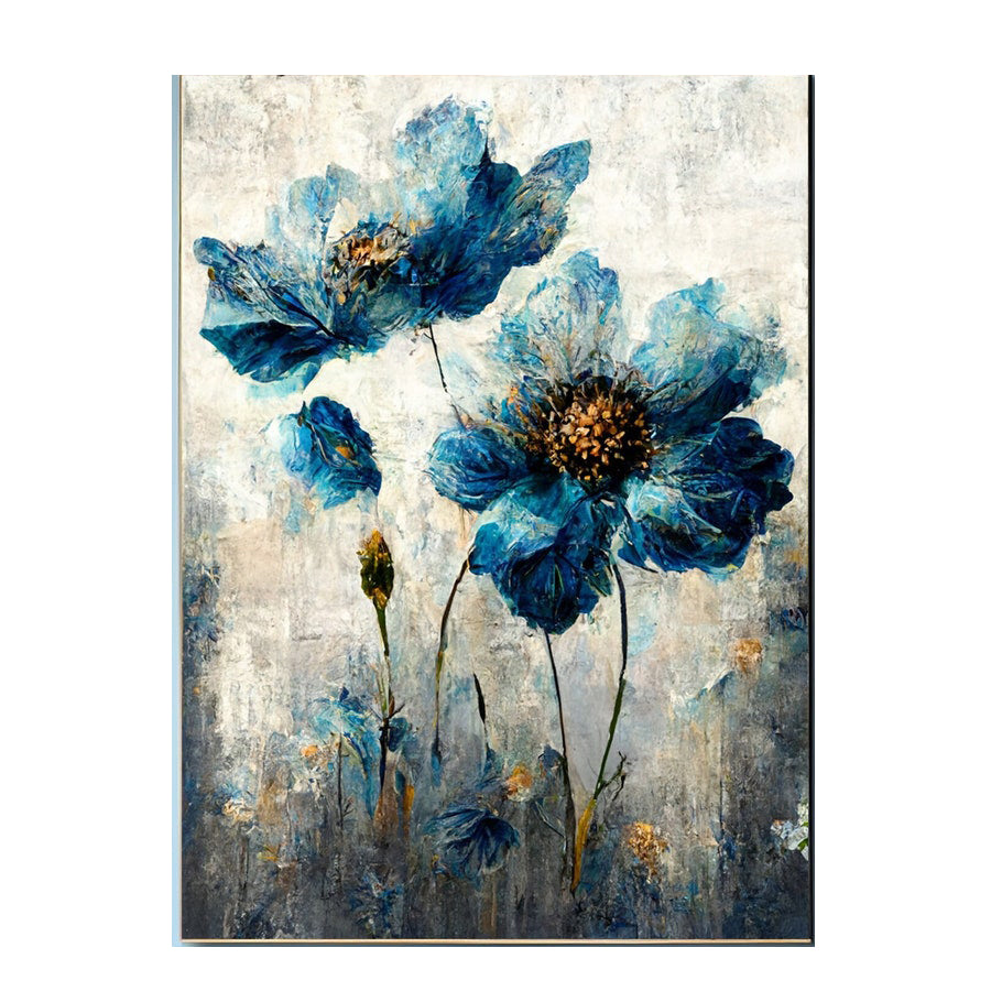 Floral Oil Painting Canvas Wall Art Home Decoration Poster