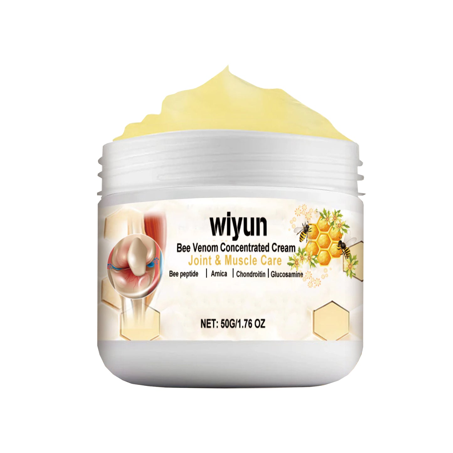 Bee Venom Joint & Body Massage Cream - Deep Soothing Skin Care Balm