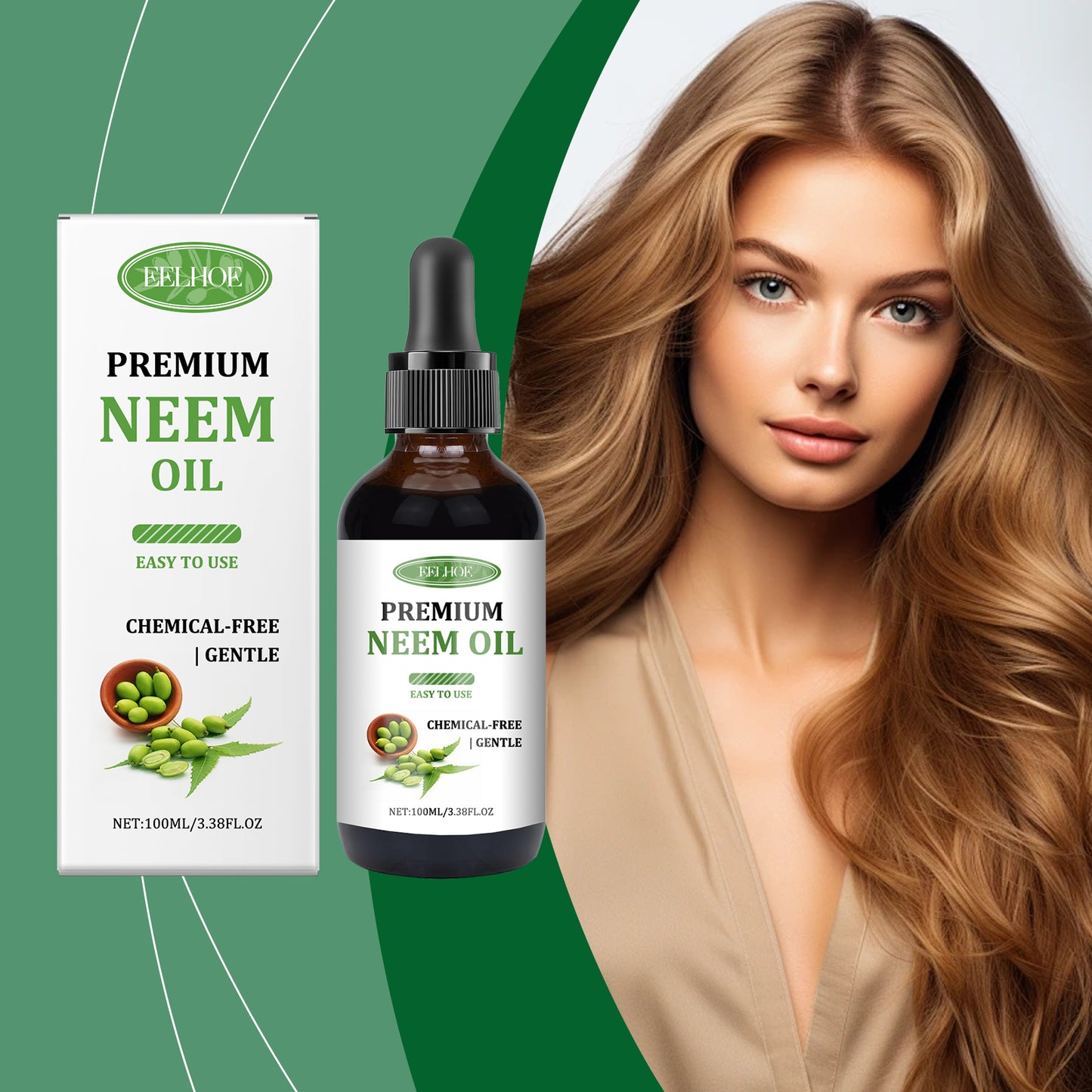 Neem Oil Nourishing Body & Scalp Treatment Oil - 100ml