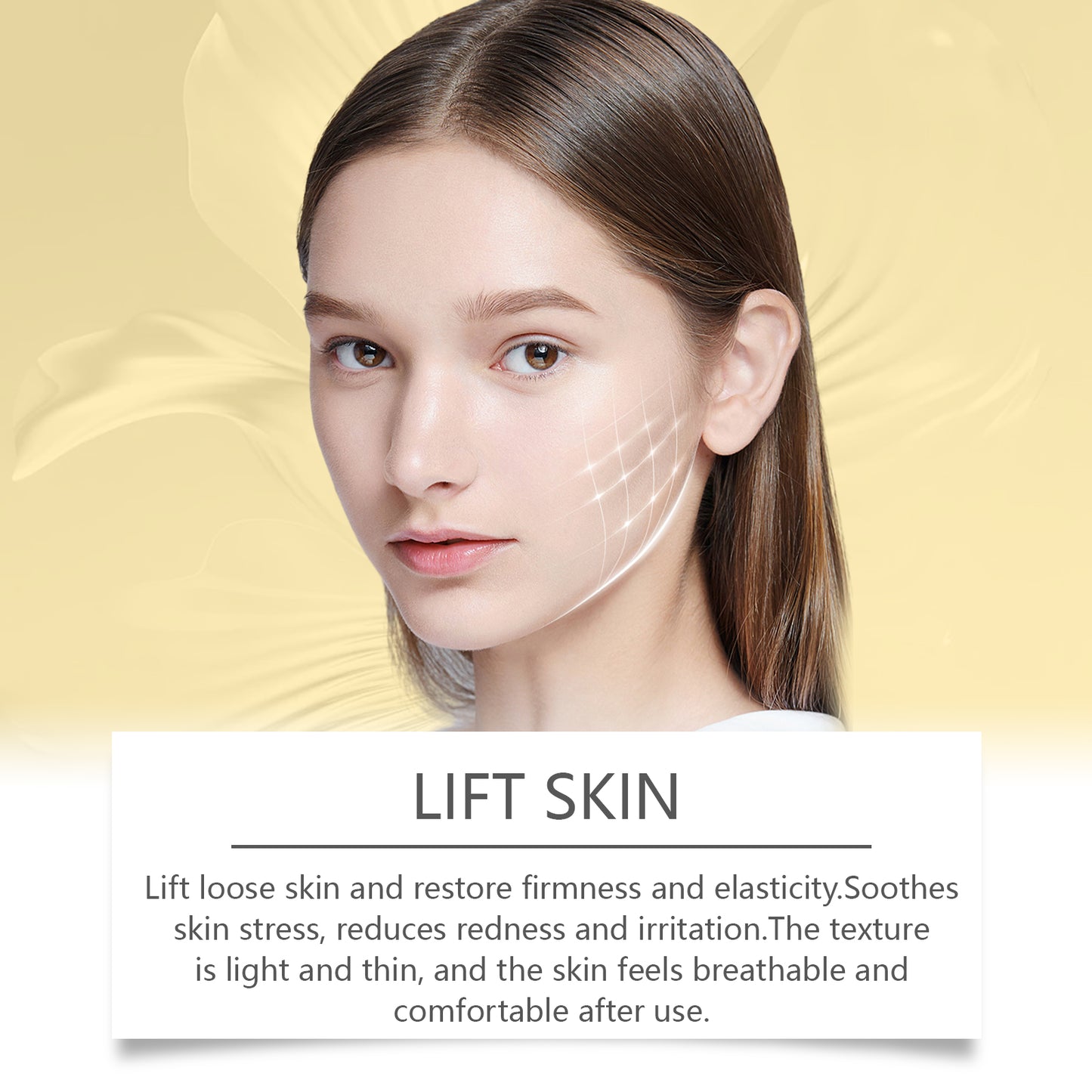 Bee Venom V-Line Lifting Mask - Hydrating Facial Chin Tightening Treatment
